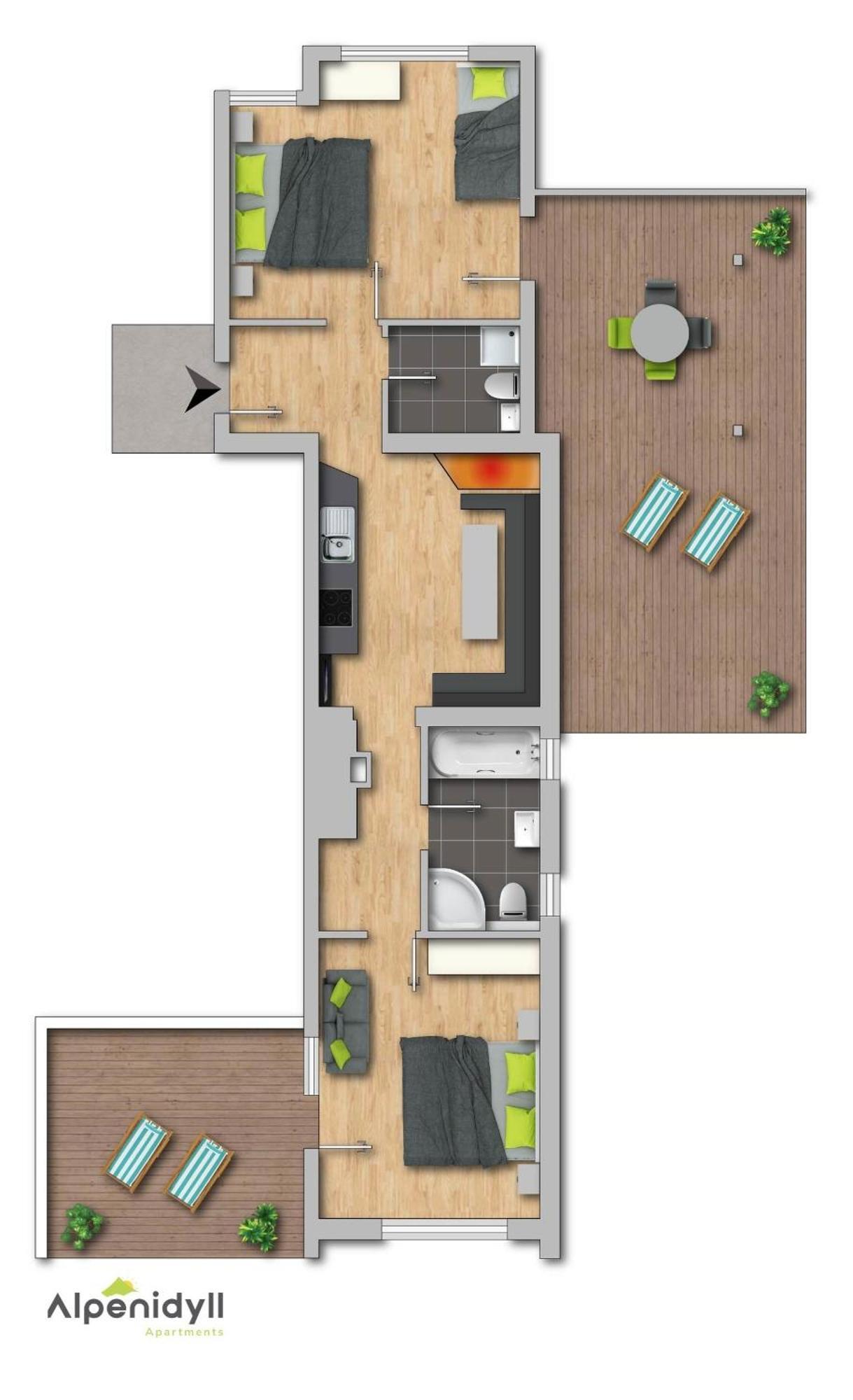 Bergidyll 5 By Alpenidyll Apartments Рамзау ам Дахщайн Екстериор снимка